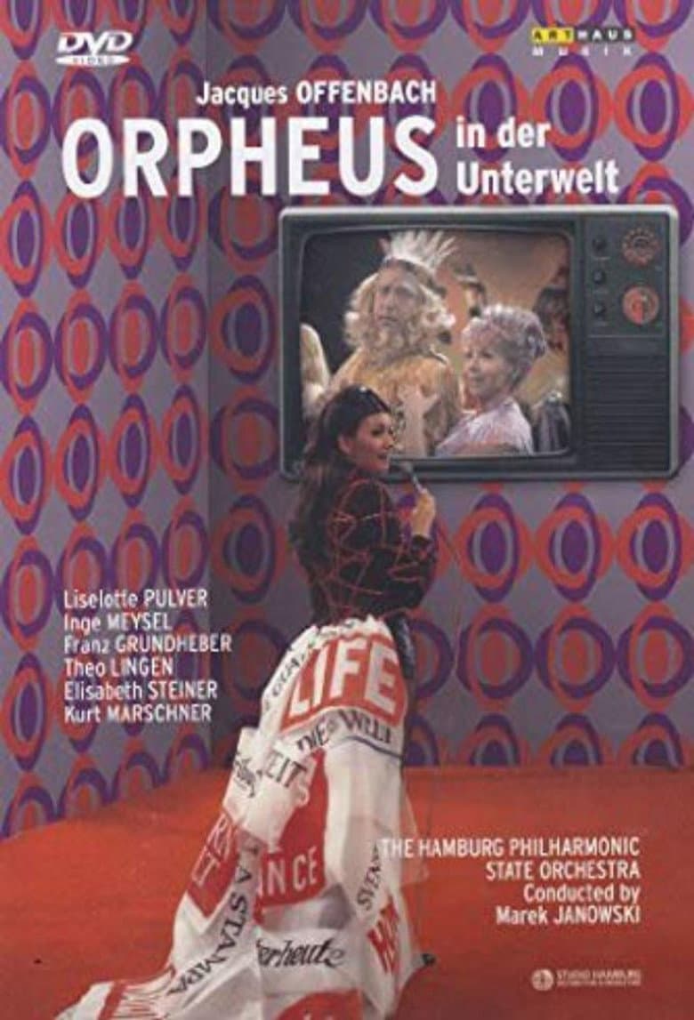 Orpheus in der Unterwelt poster