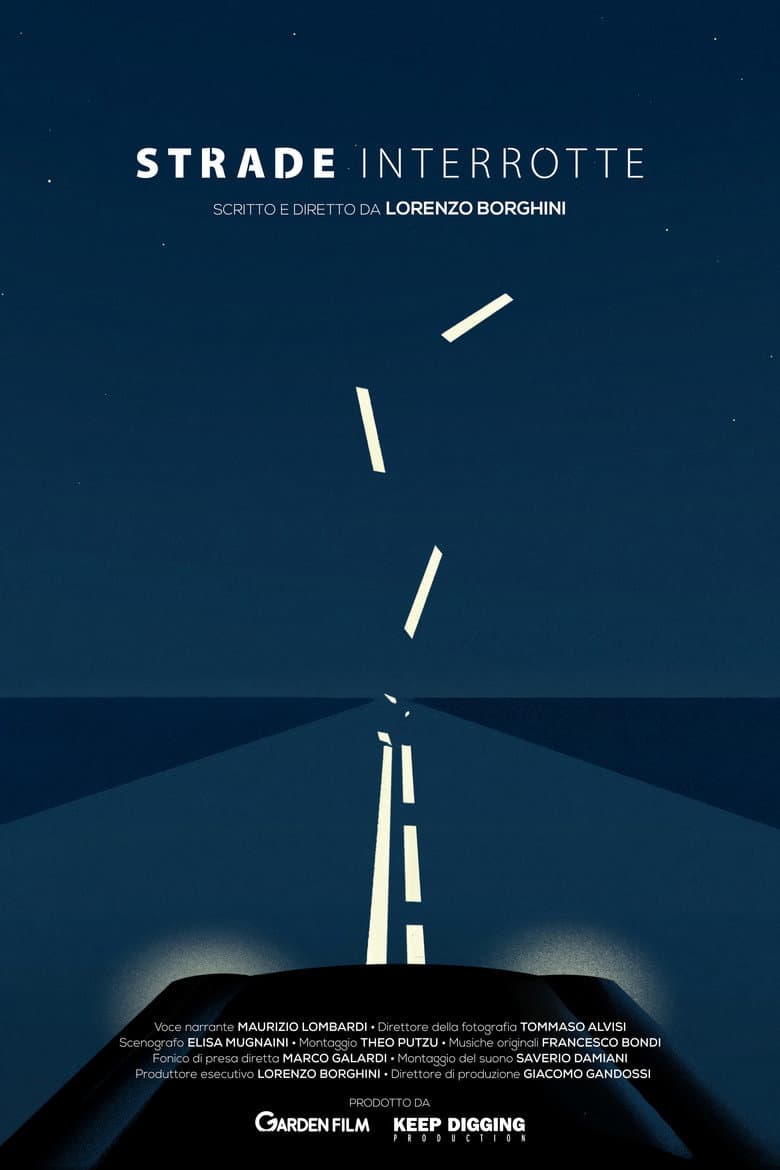 Strade interrotte poster