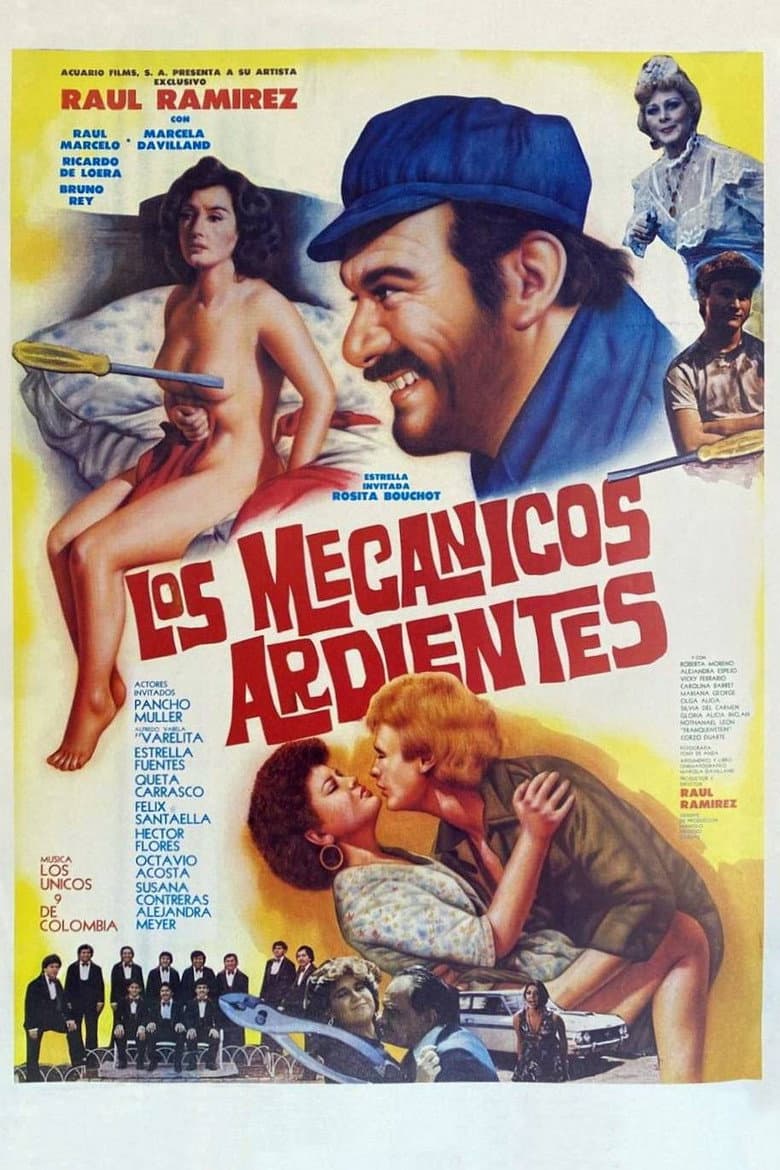 Los mecanicos ardientes poster