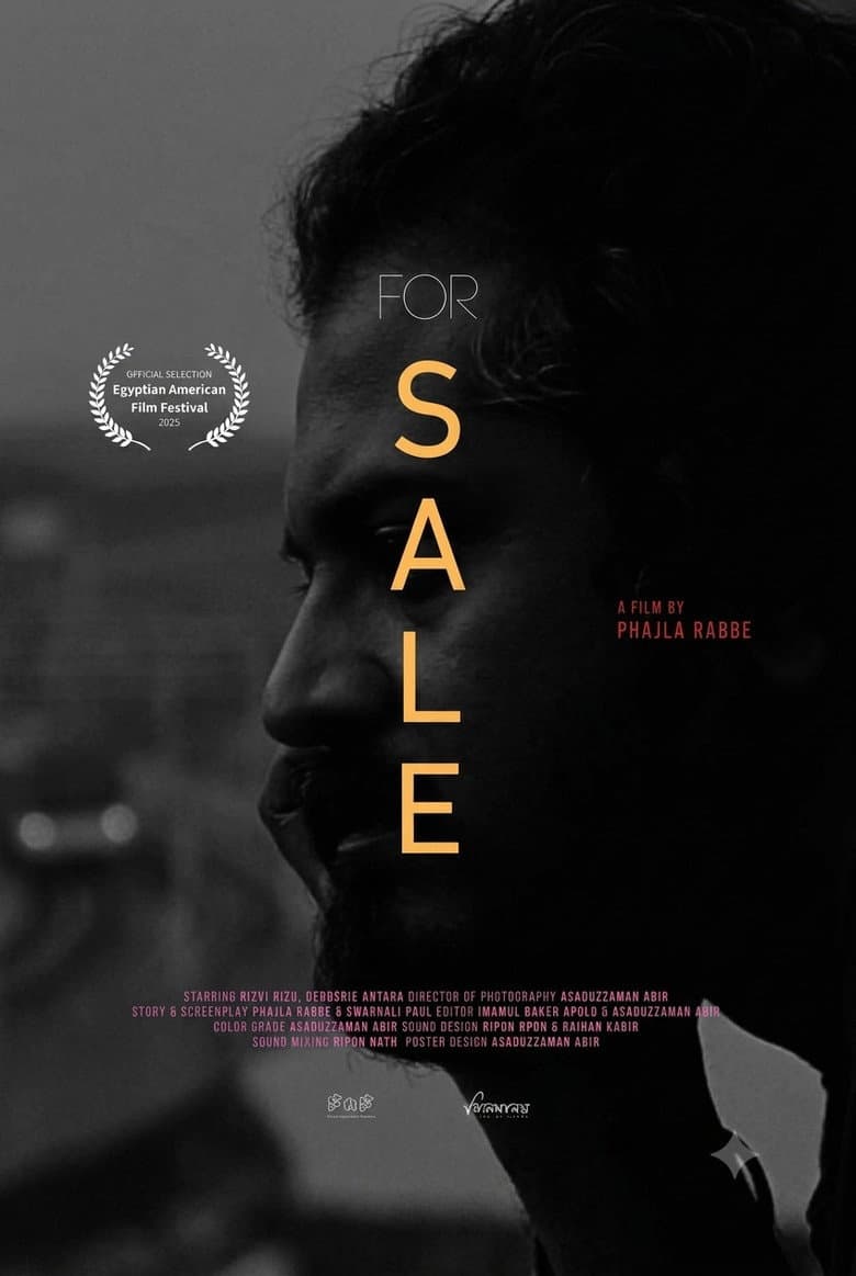 For Sale poster