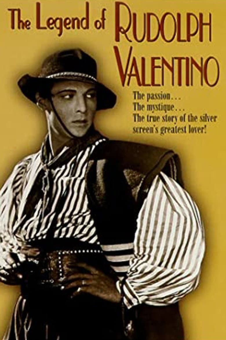 The Legend of Rudolph Valentino poster