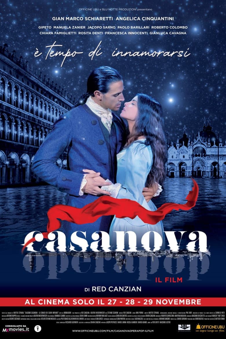 Casanova Operapop - Il film poster