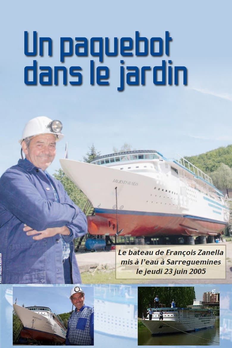 Un paquebot dans le jardin poster