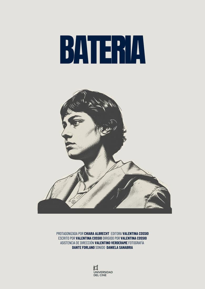 Batería poster