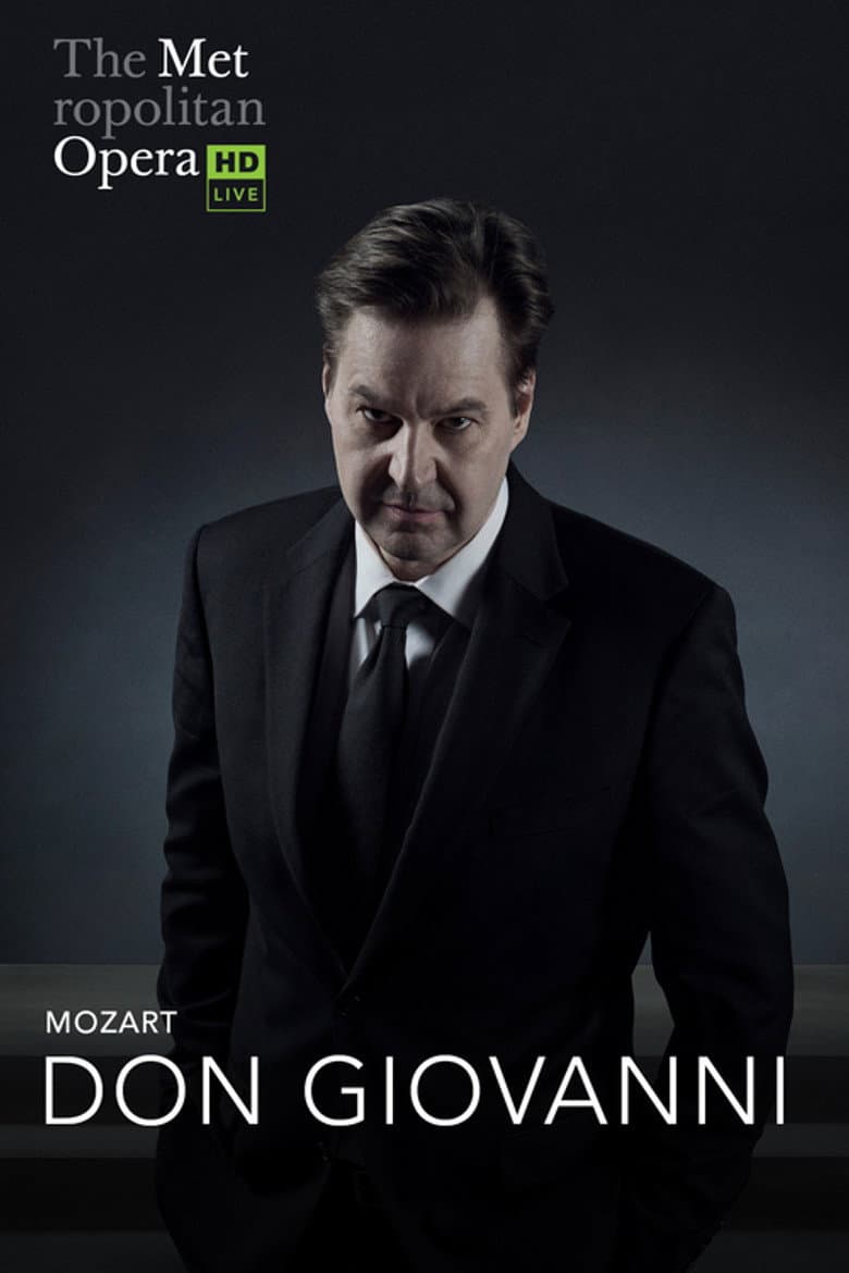 The Metropolitan Opera: Don Giovanni poster