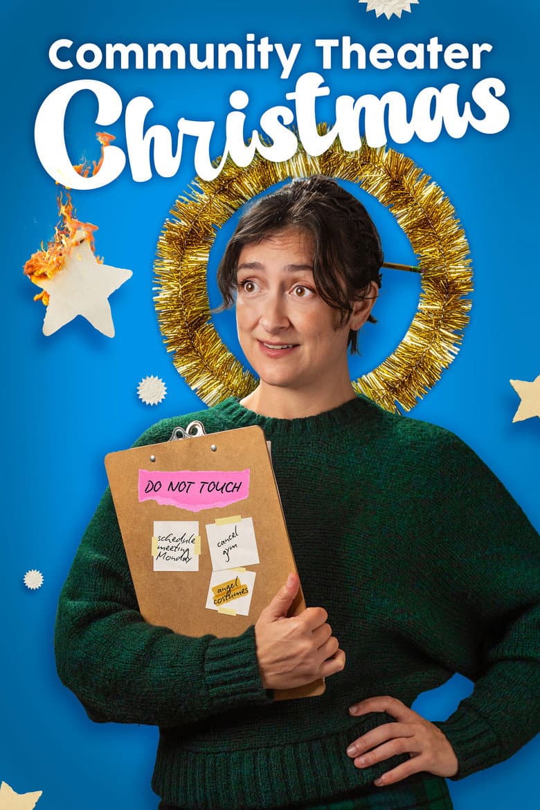Community Theater Christmas poster