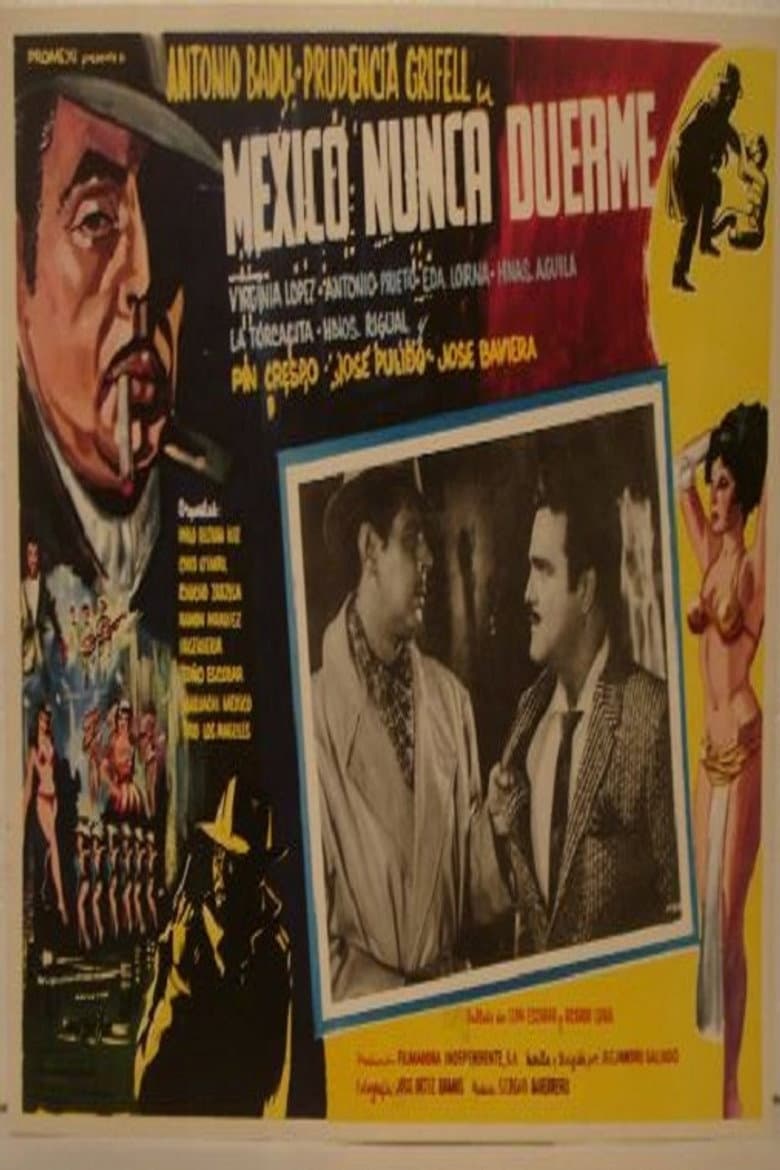 México nunca duerme poster