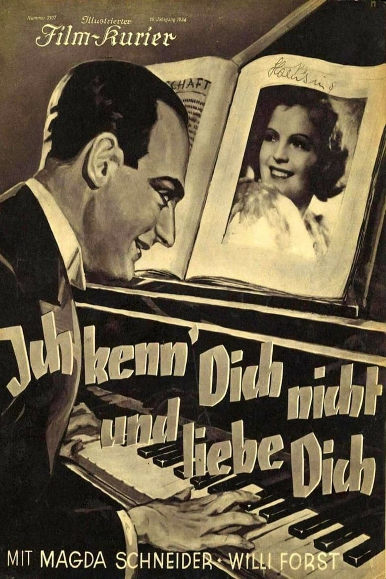 I Don't Know You and I Love You poster