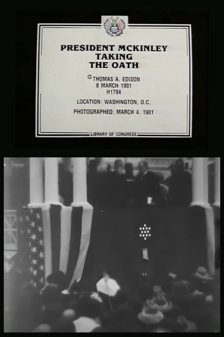 President McKinley Taking the Oath poster