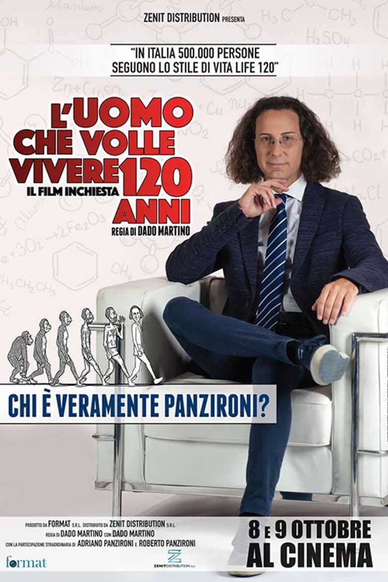 L'uomo che volle vivere 120 anni poster