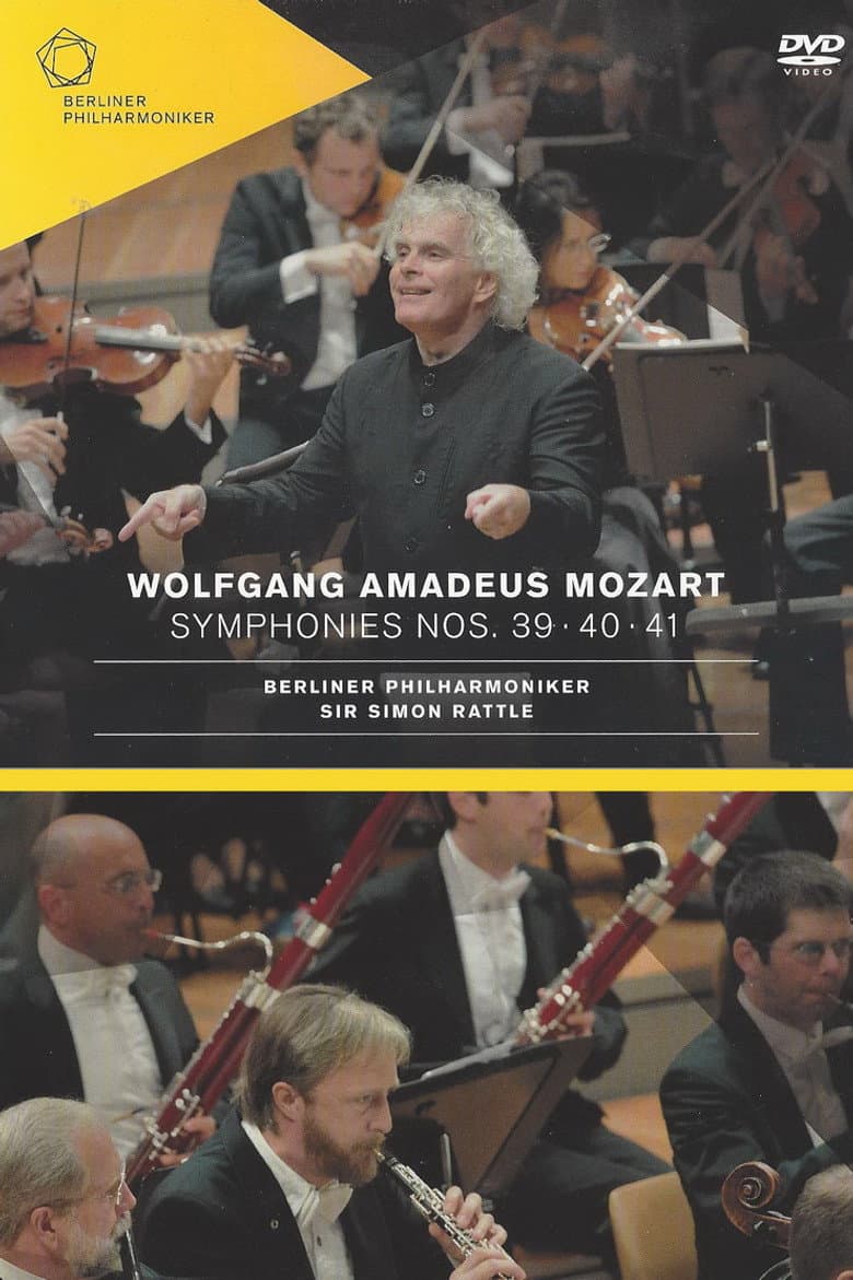 Berliner Philharmoniker - Mozart Symphonies Nos. 39, 40, 41 poster