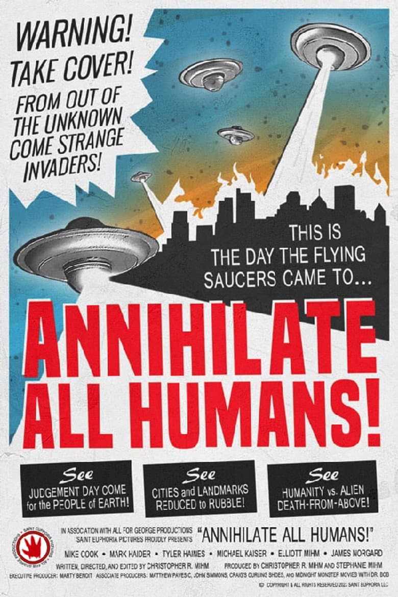 Annihilate All Humans! poster