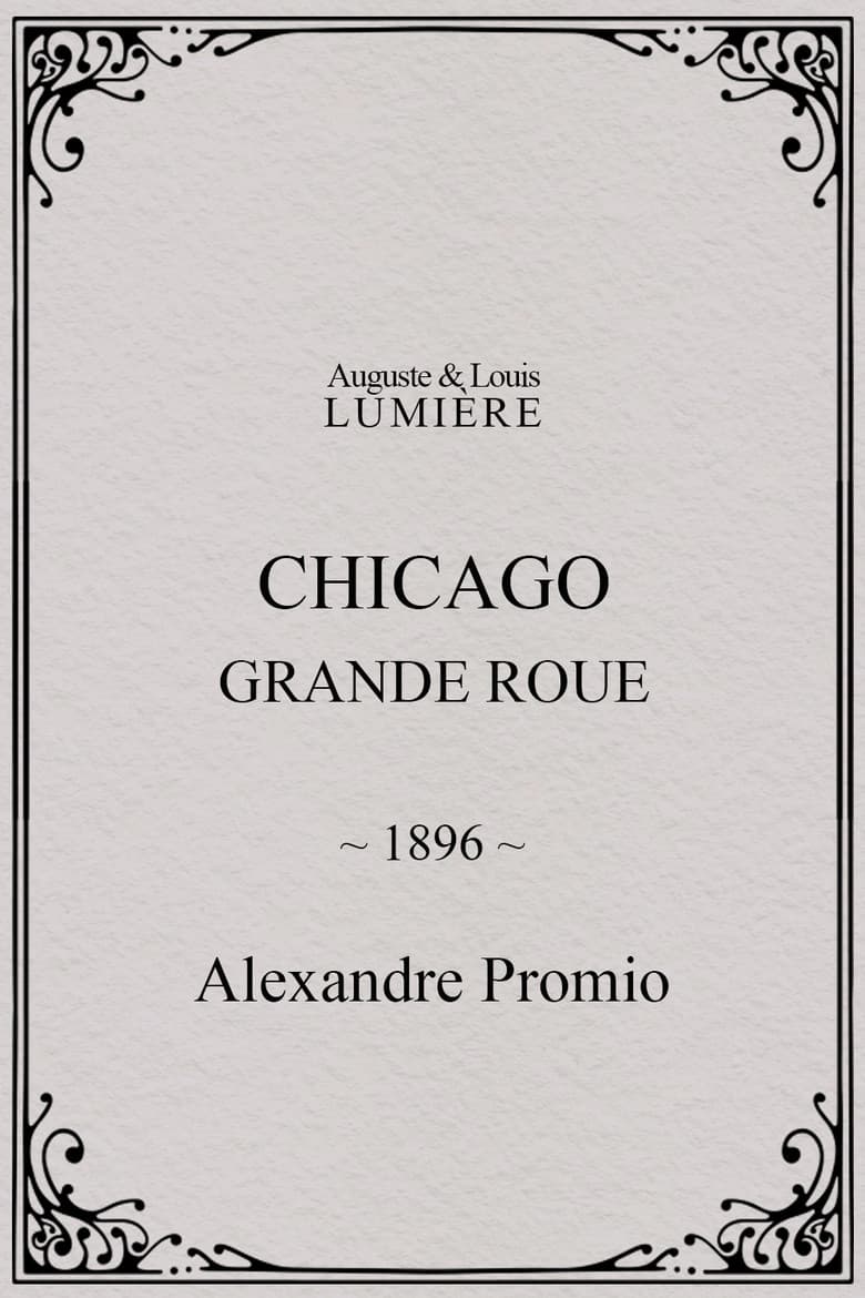 Chicago, Grande Roue poster