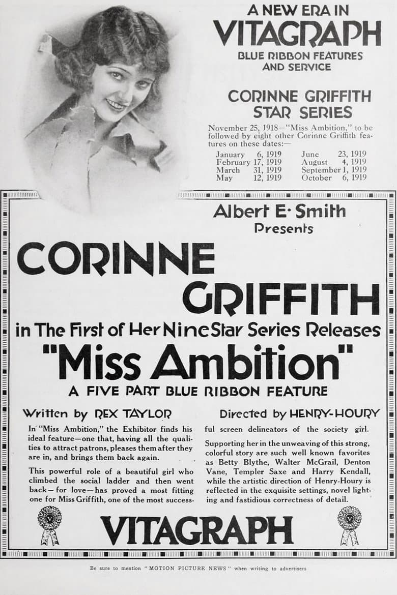 Miss Ambition poster