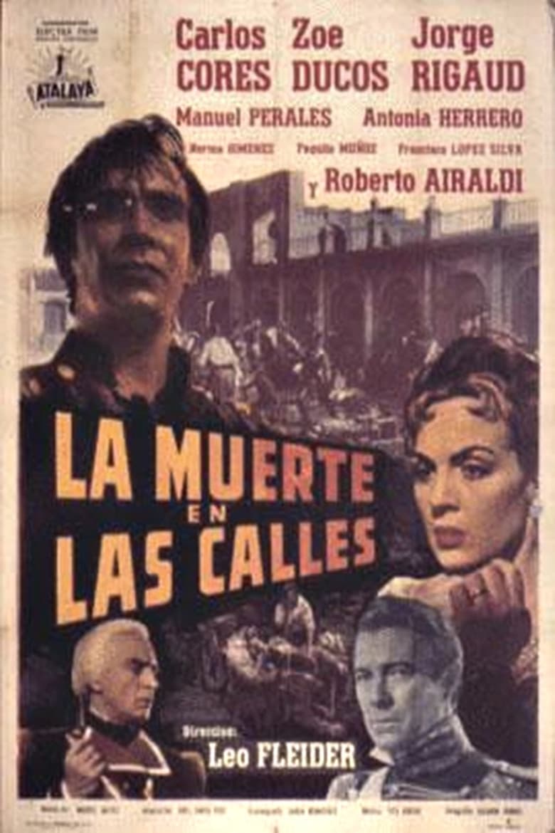 La muerte en las calles poster