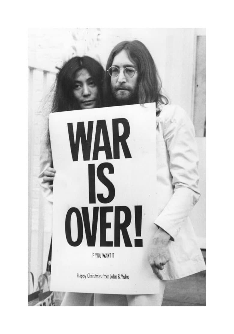 WAR IS OVER! (If You Want It) poster