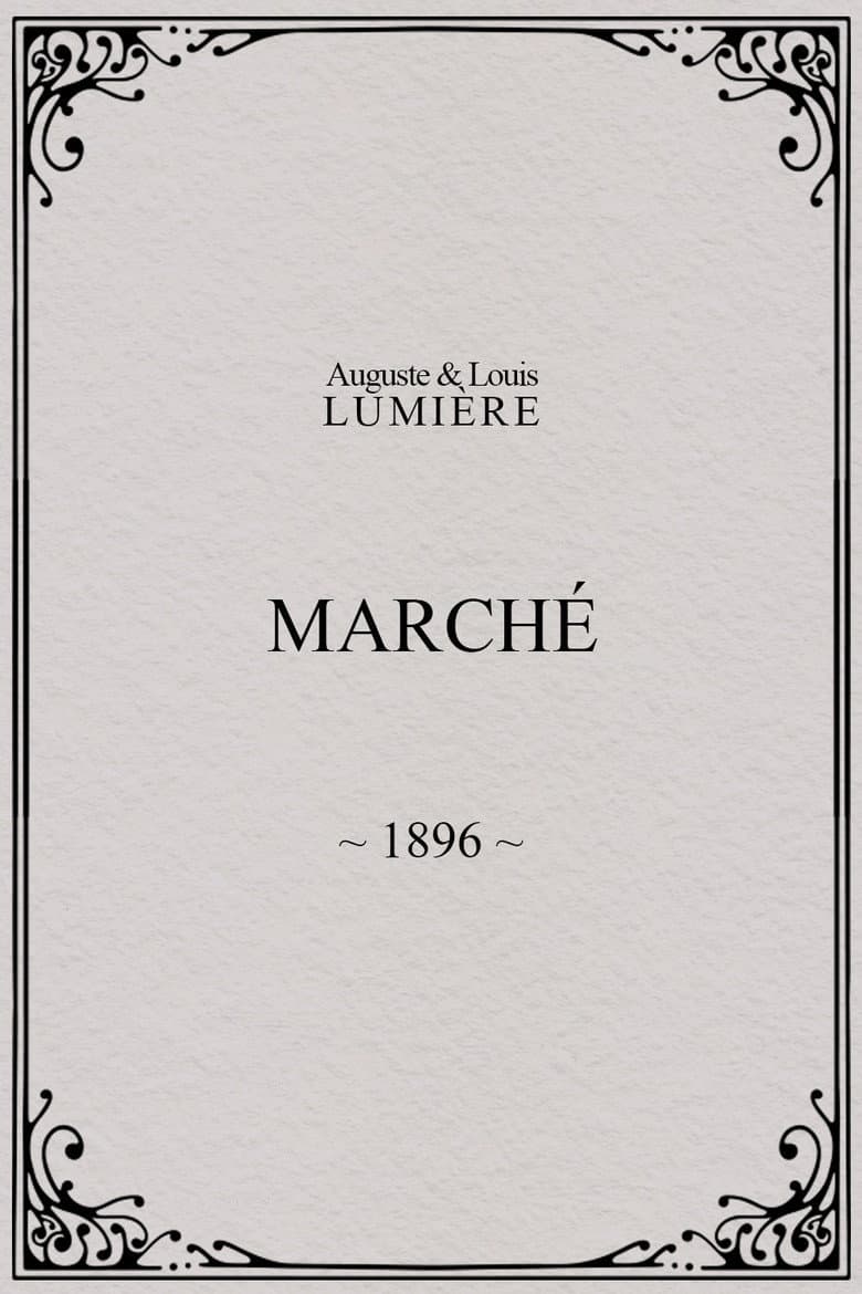 Marché poster