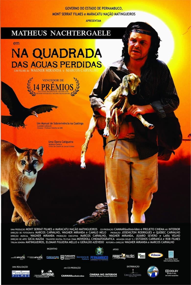 Na Quadrada das Águas Perdidas poster