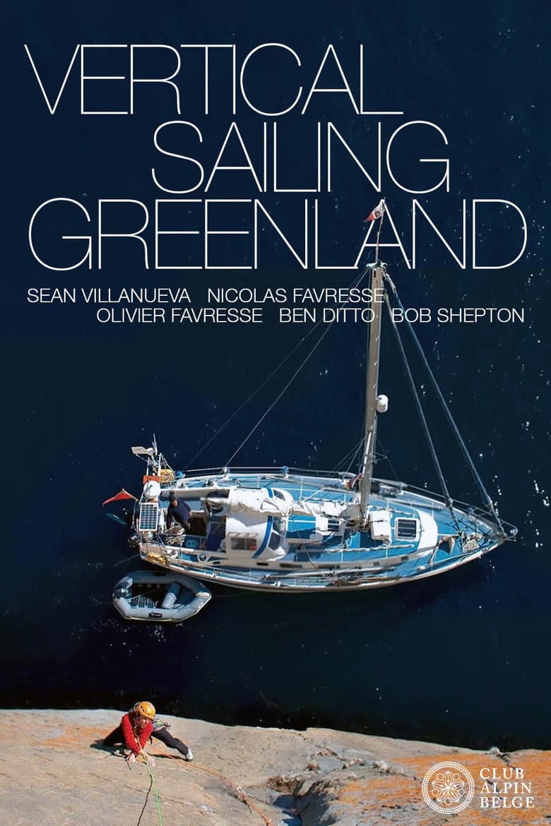 Vertical Sailing Greenland poster