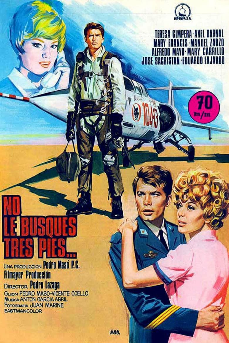 No le busques tres pies... poster