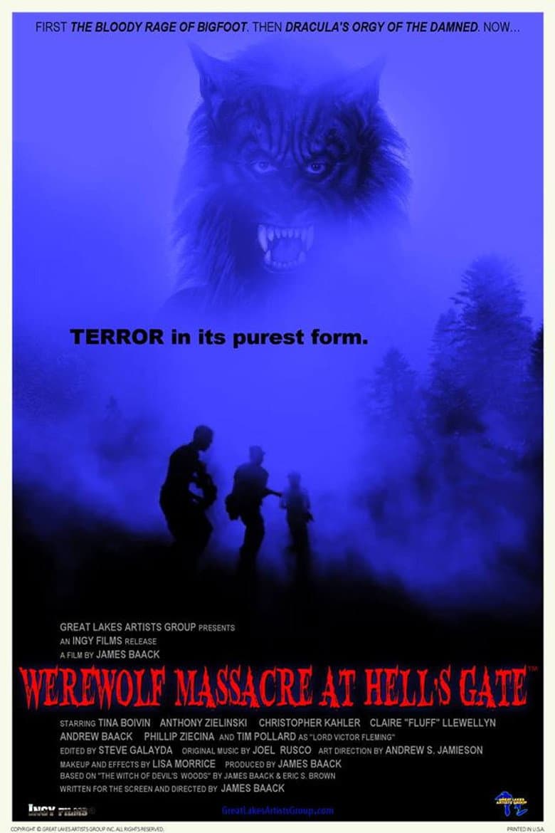 Werewolf Massacre at Hell's Gate poster