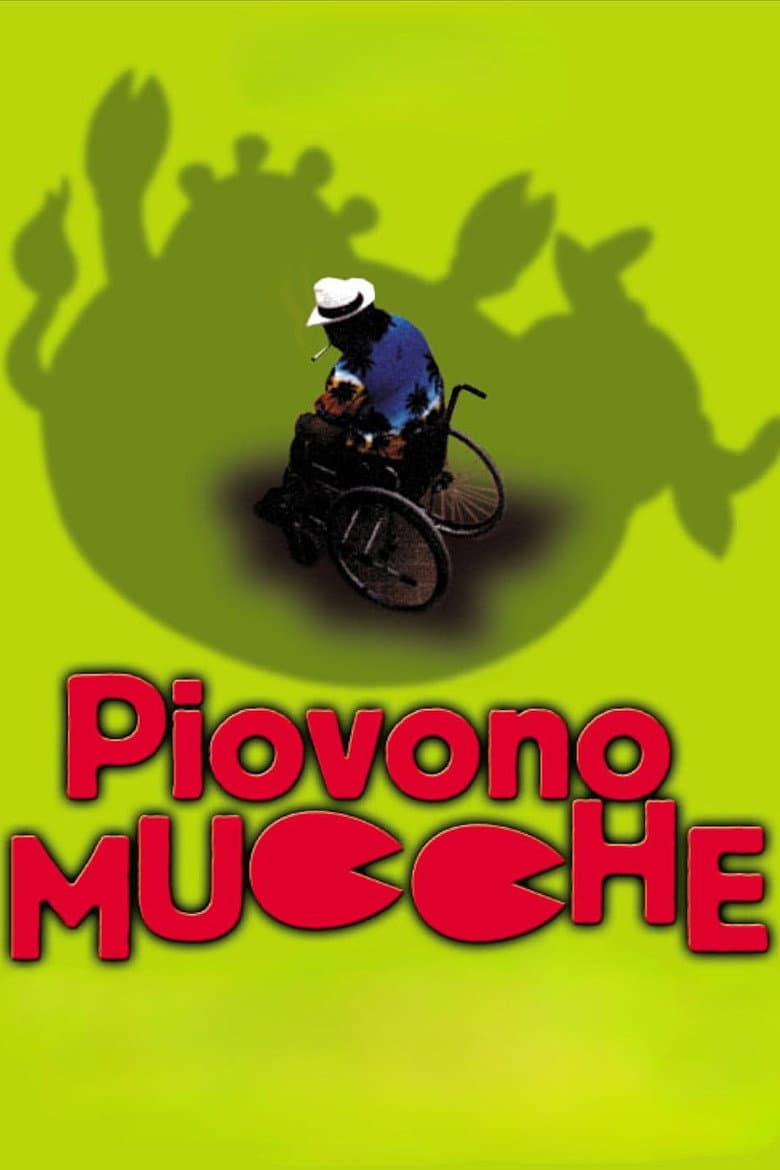 Piovono mucche poster