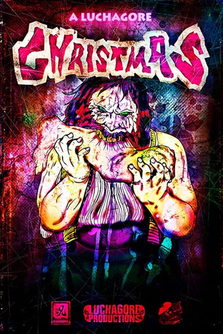 A Luchagore Christmas poster