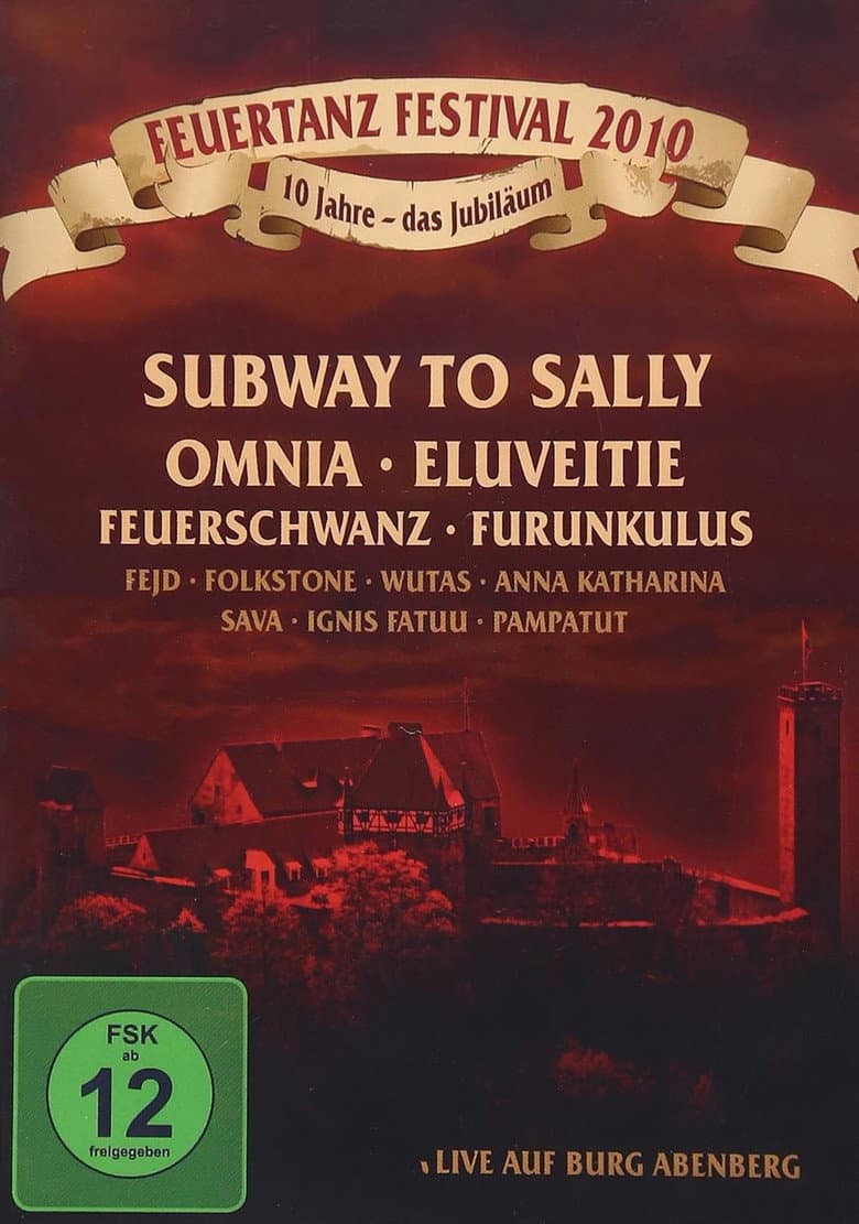Eluveitie - Feuertanz Festival 2010 poster