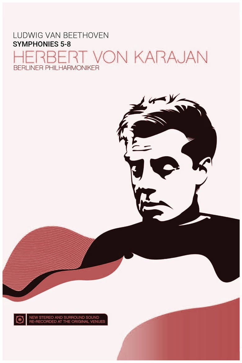 Karajan: Ludwig van Beethoven: Symphonies nos. 5-8 poster