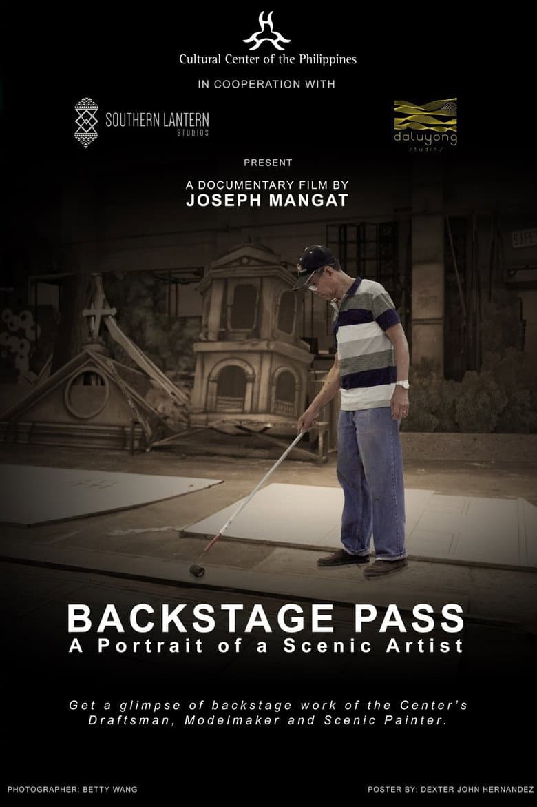 Backstage Pass: Portrait of a Scenic Artist poster