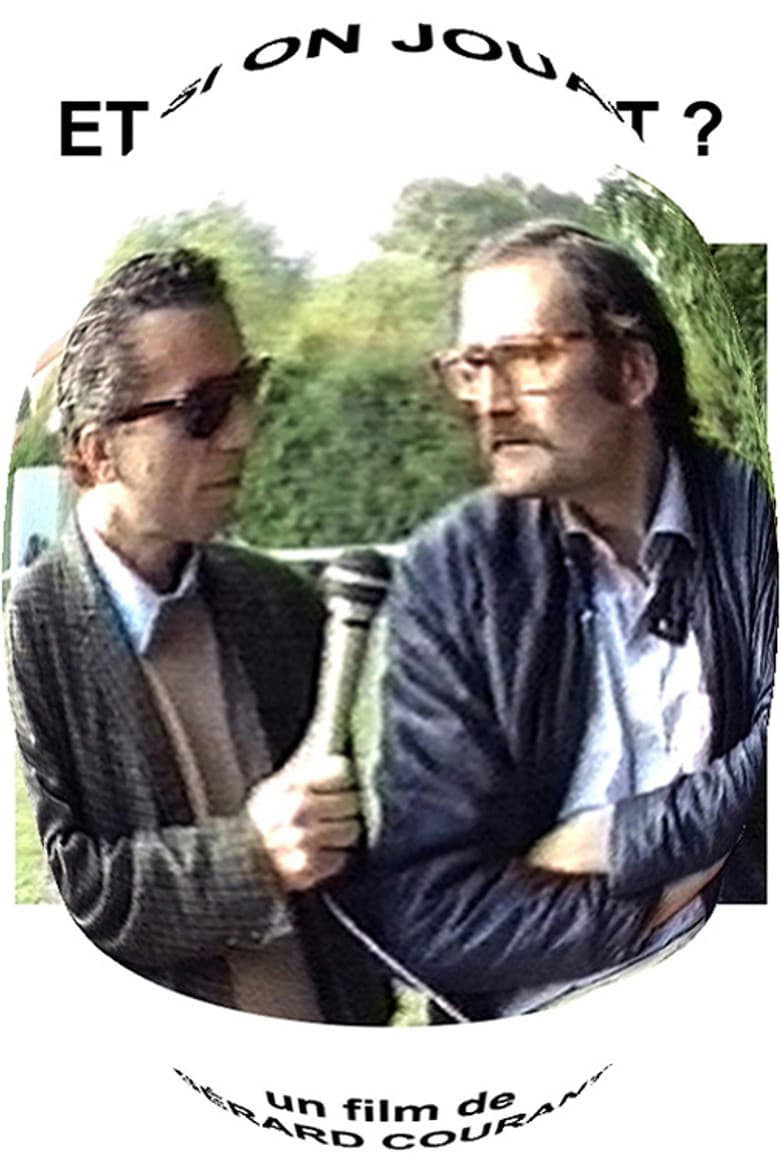 Et si on jouait? poster