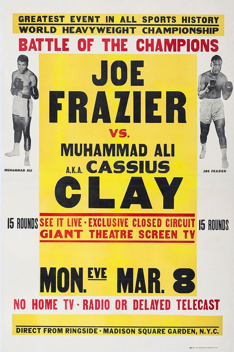 Muhammad Ali vs. Joe Frazier I poster
