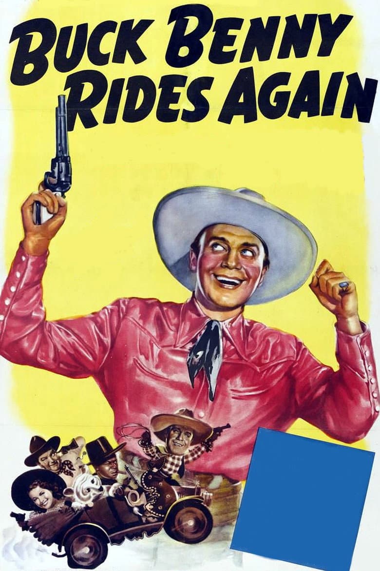 Buck Benny Rides Again poster