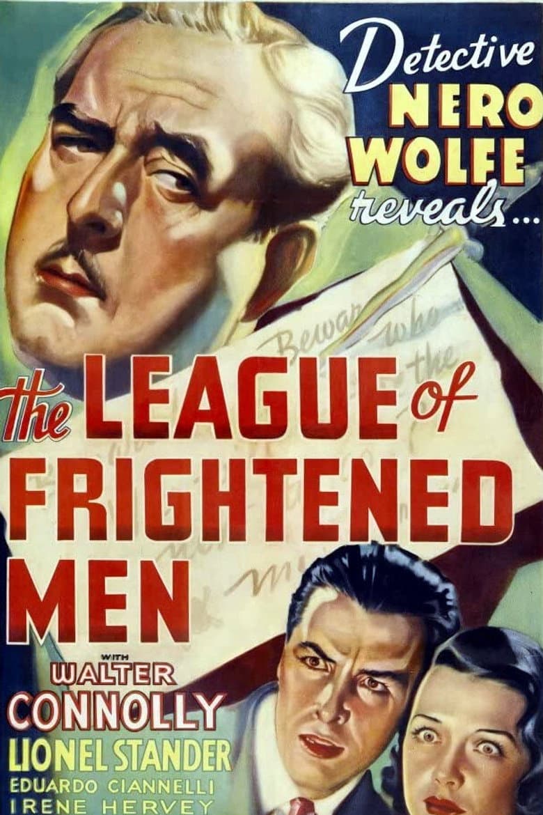 The League of Frightened Men poster