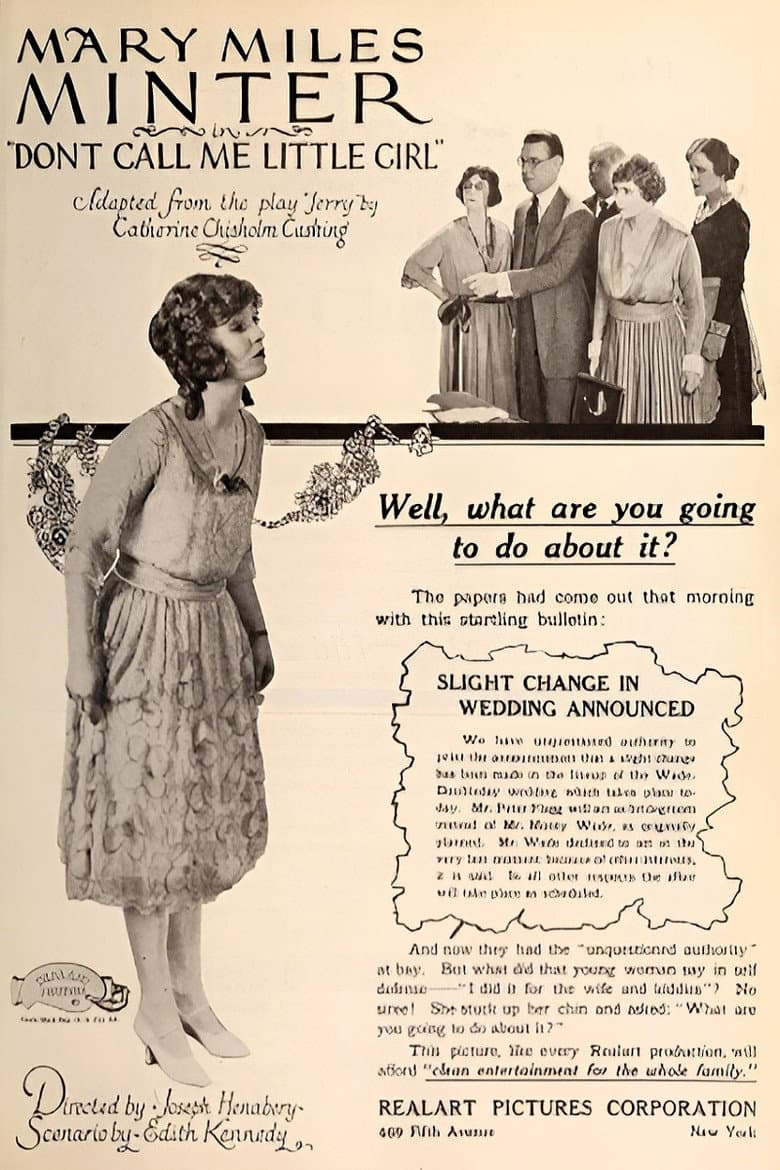 Don't Call Me Little Girl poster