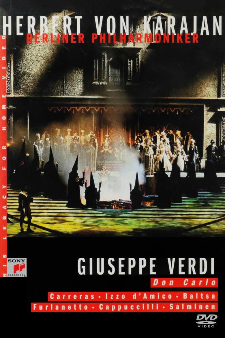 Herbert von Karajan: Verdi: Don Carlo poster