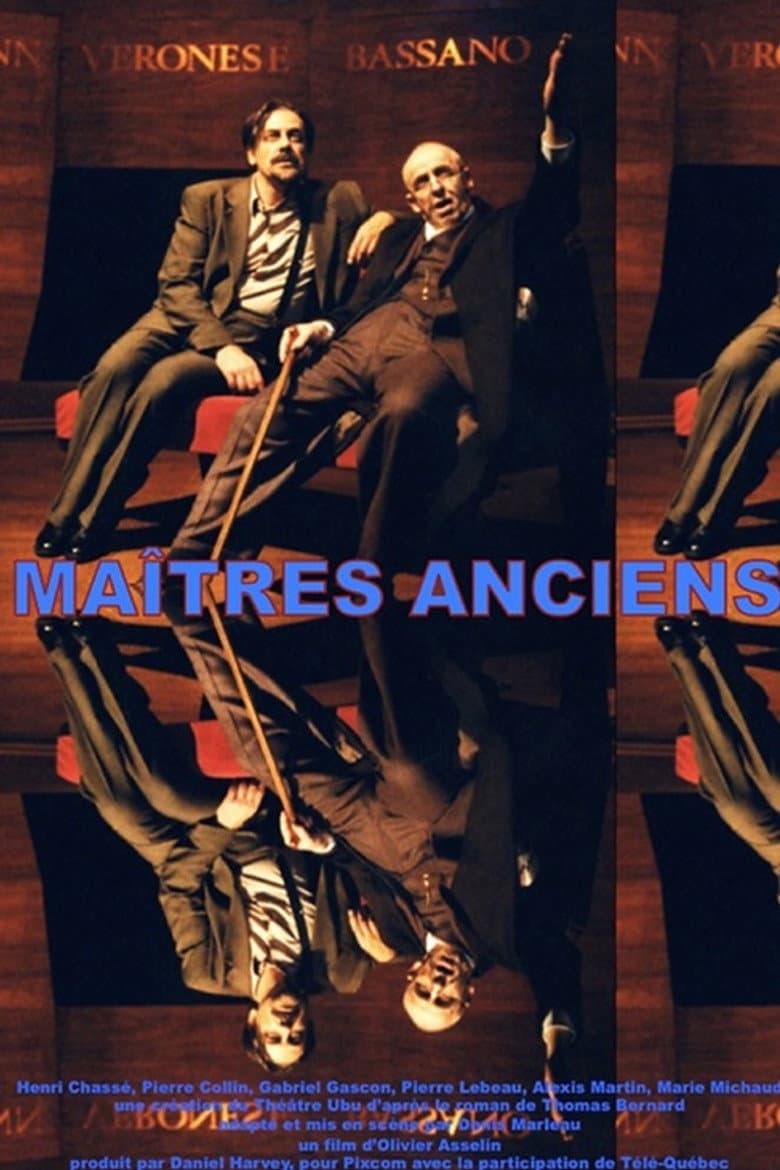 Maîtres anciens poster