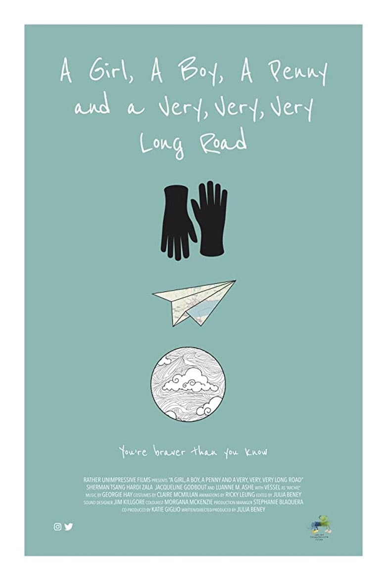 A Girl, a Boy, a Penny and a Very, Very, Very Long Road poster