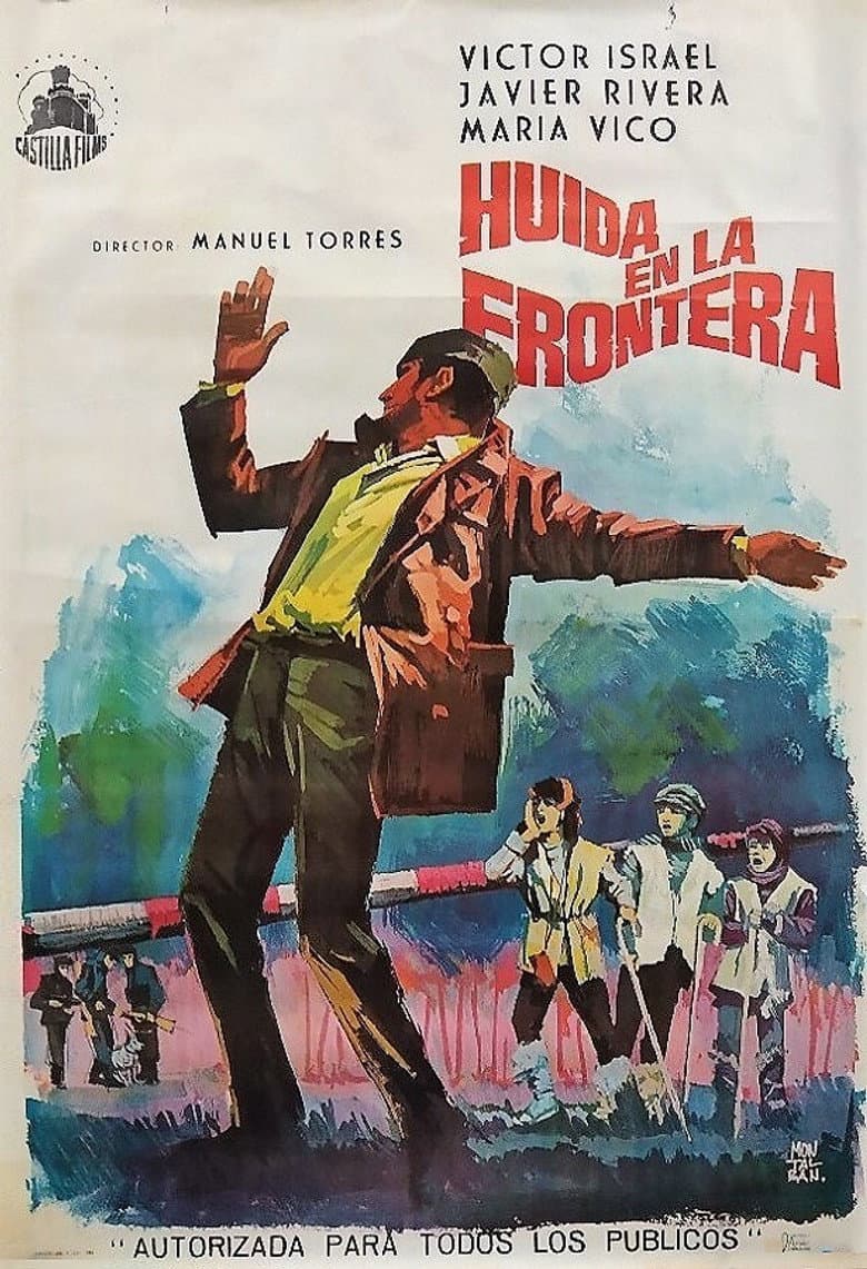 Huida en la frontera poster