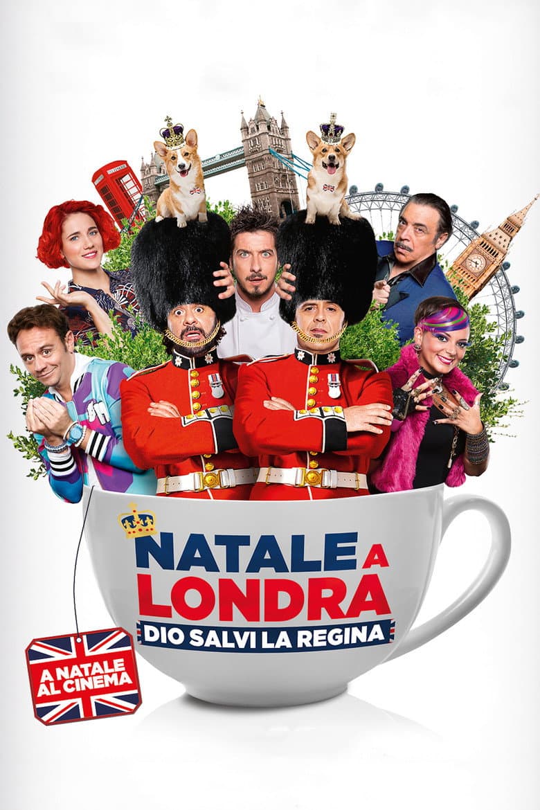 Christman in London - God Save the Queen poster