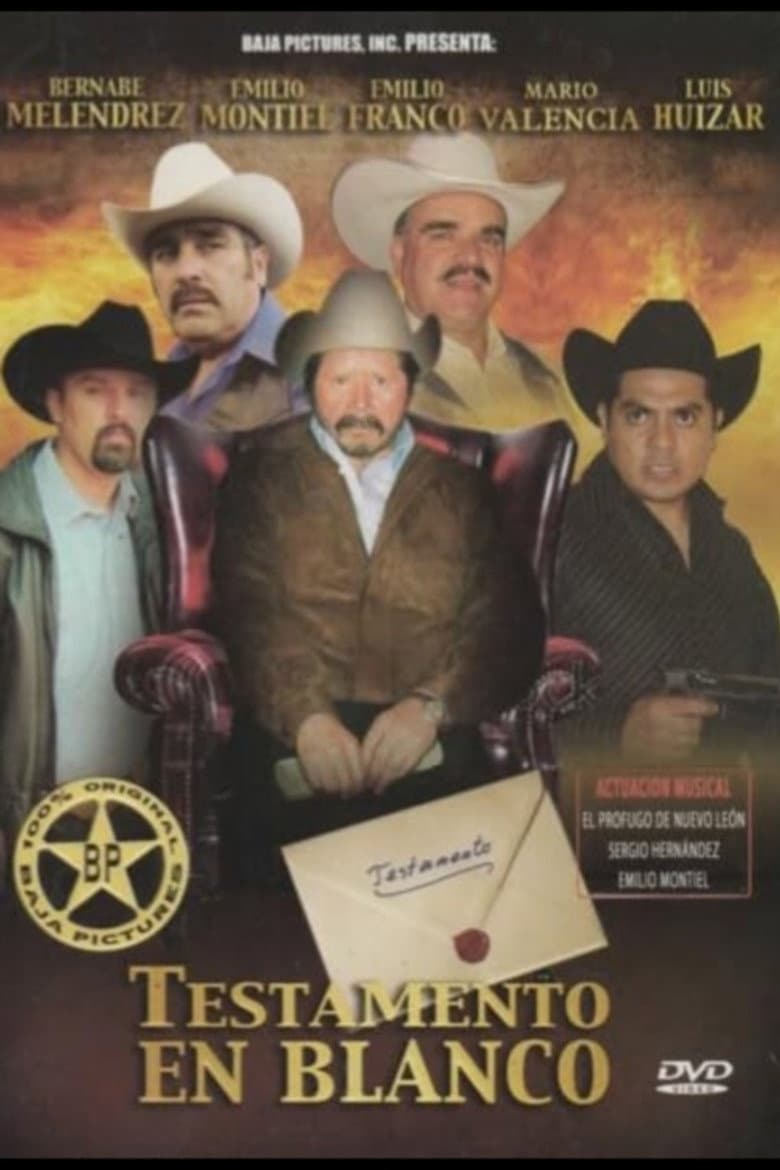 Testamento En Blanco poster