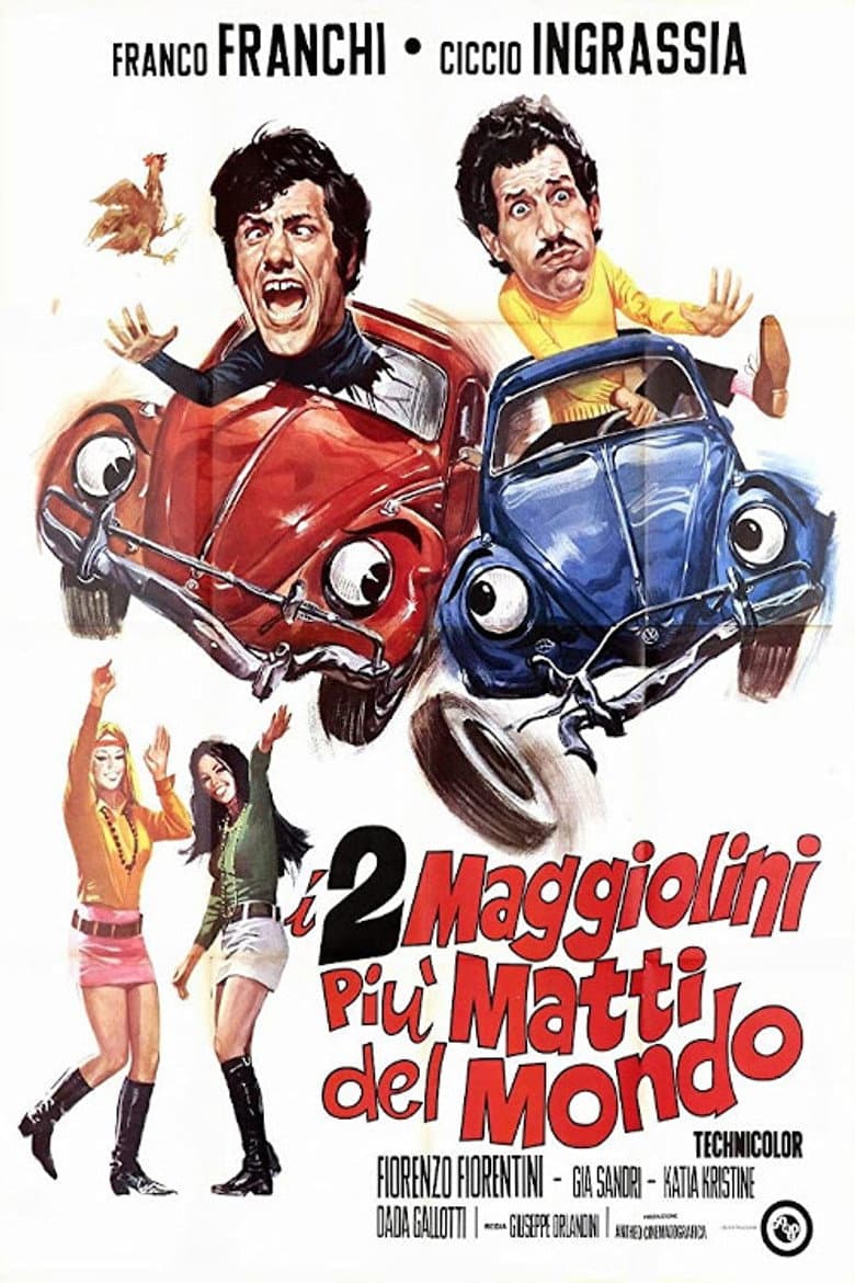 I due maggiolini più matti del mondo poster
