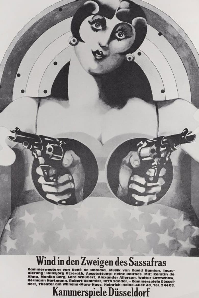 Wind in den Zweigen des Sassafras poster