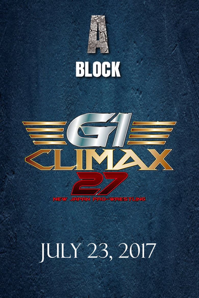 NJPW G1 Climax 27: Day 5 poster