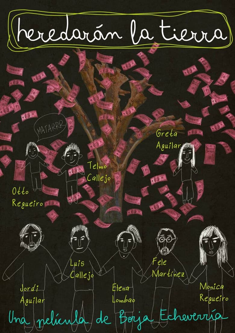 Heredarán la tierra poster