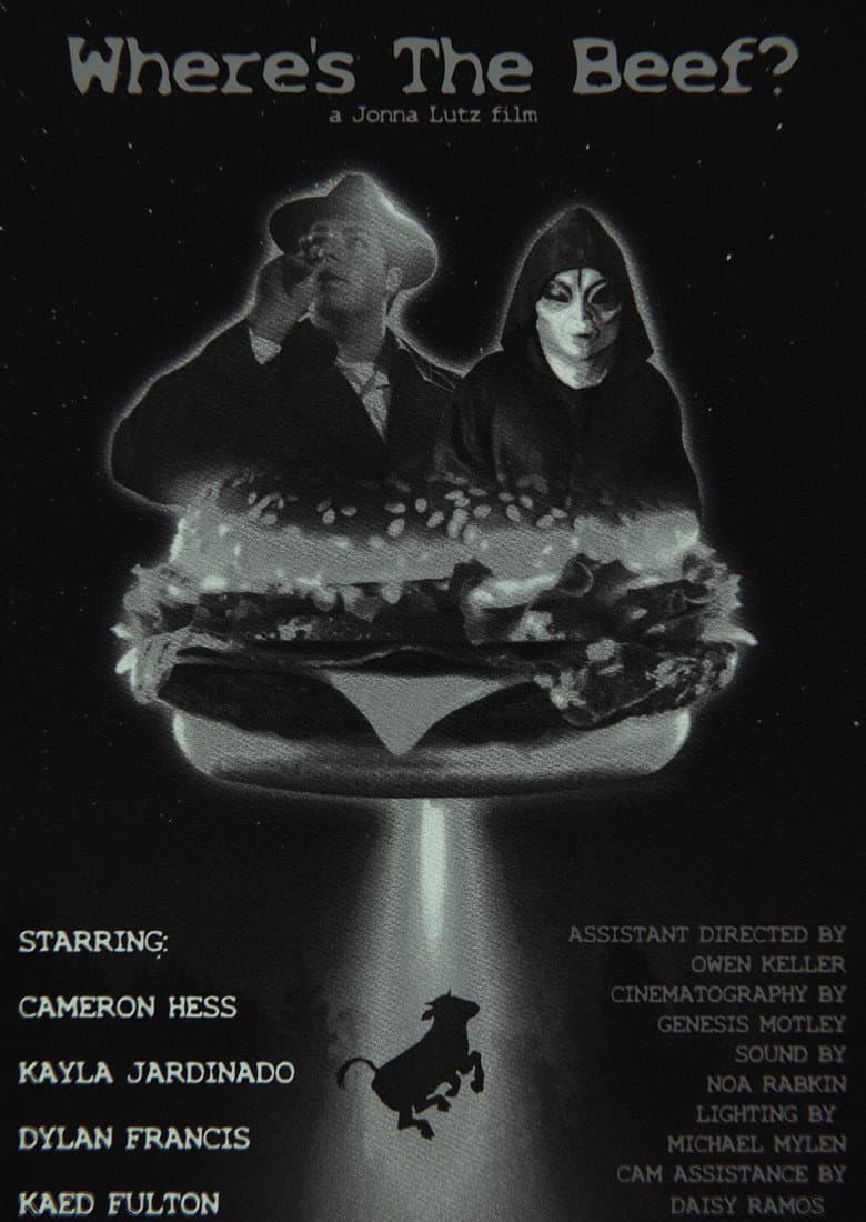 Where's The Beef poster