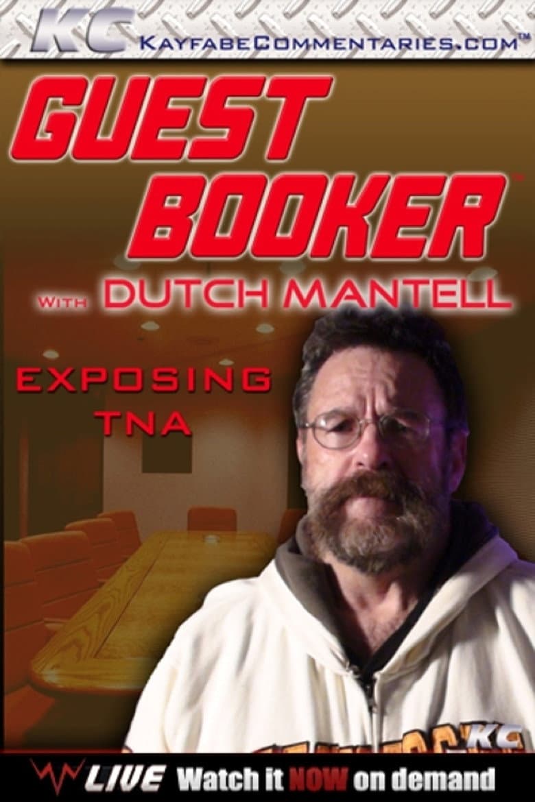 Guest Booker with Dutch Mantell poster