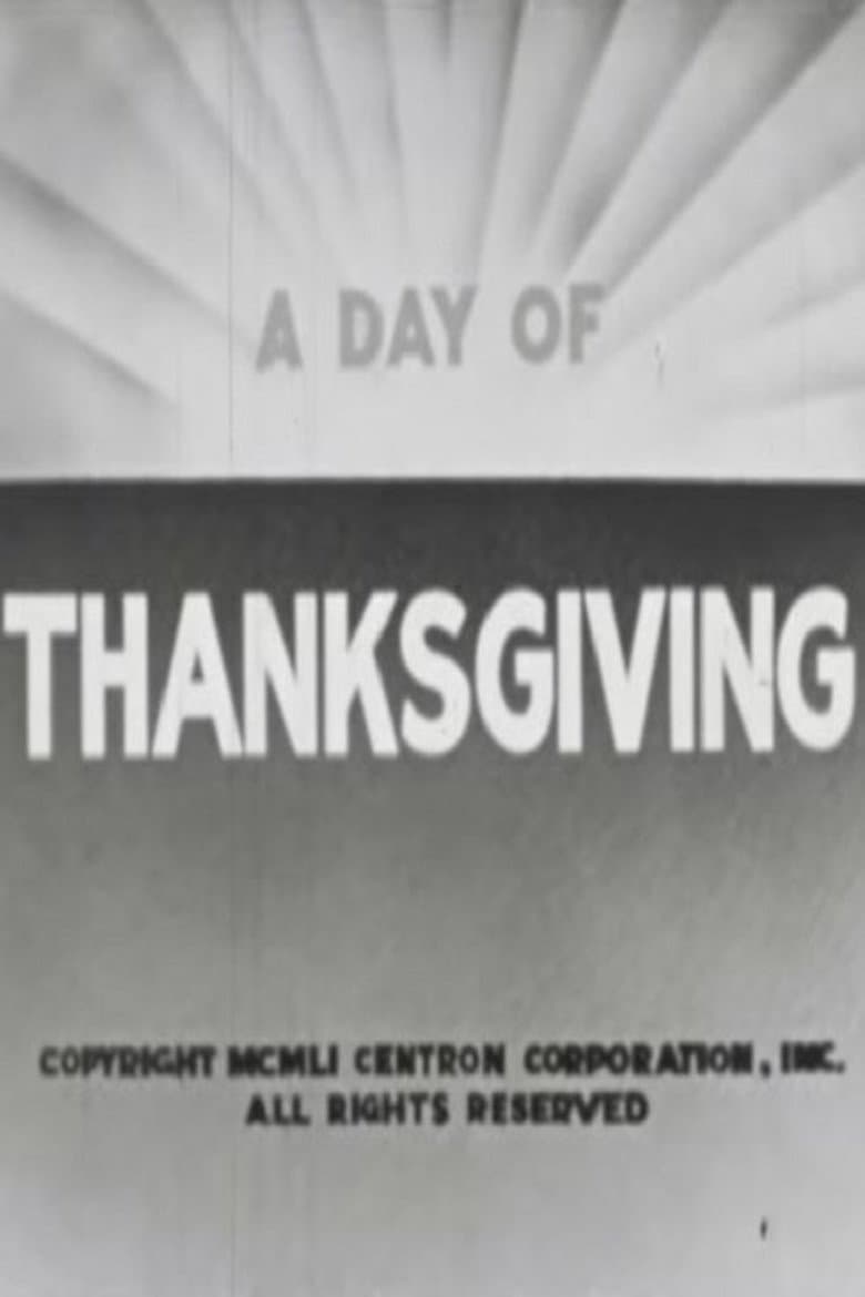 A Day Of Thanksgiving poster