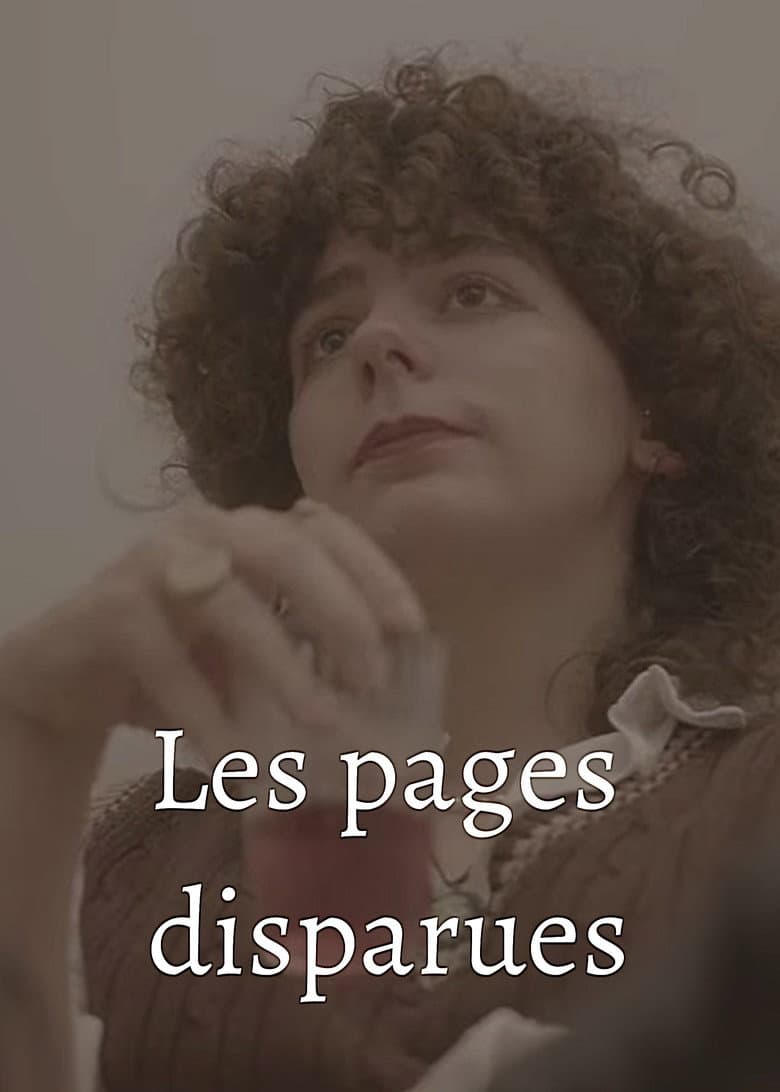 Les pages disparues poster