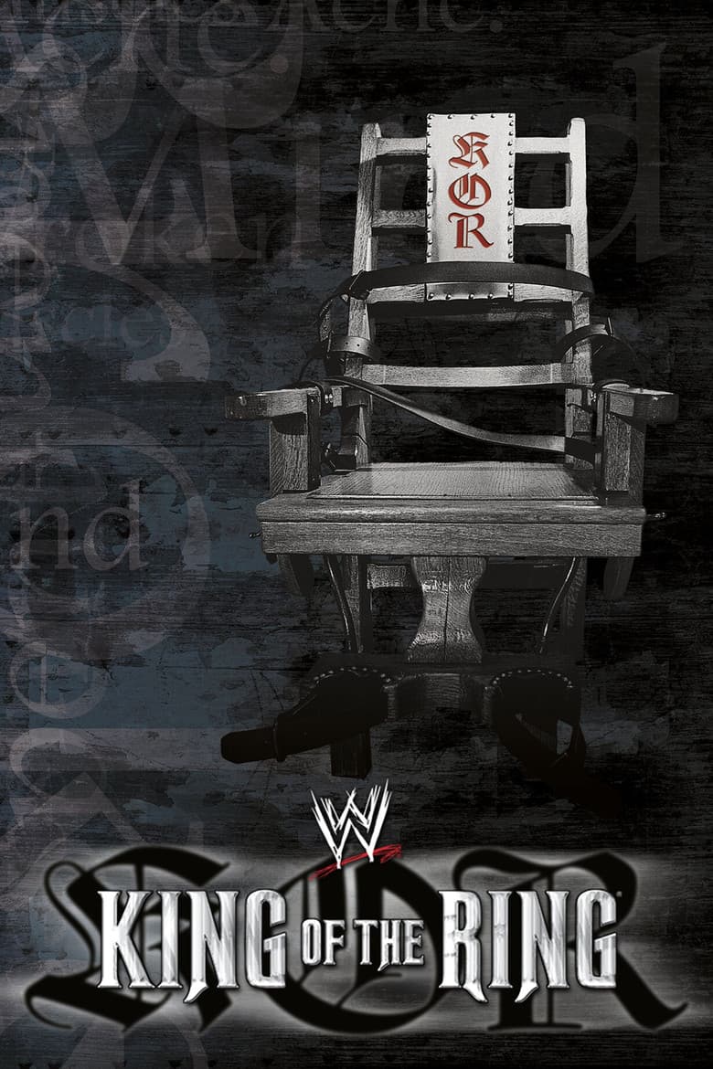 WWE King of the Ring 2001 poster